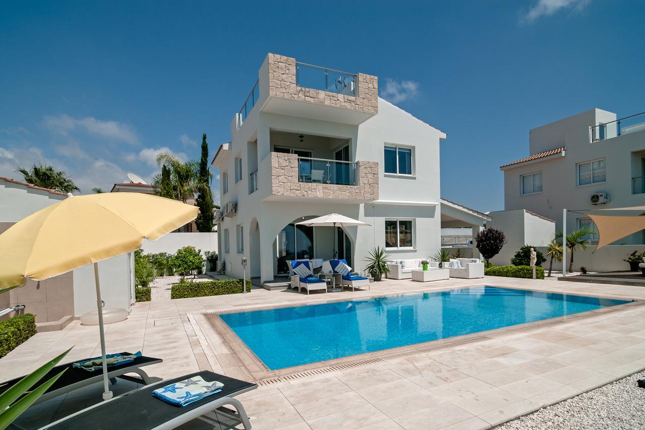 Villa Verdi: Luxury Villa With Private Pool Peyia Exterior foto